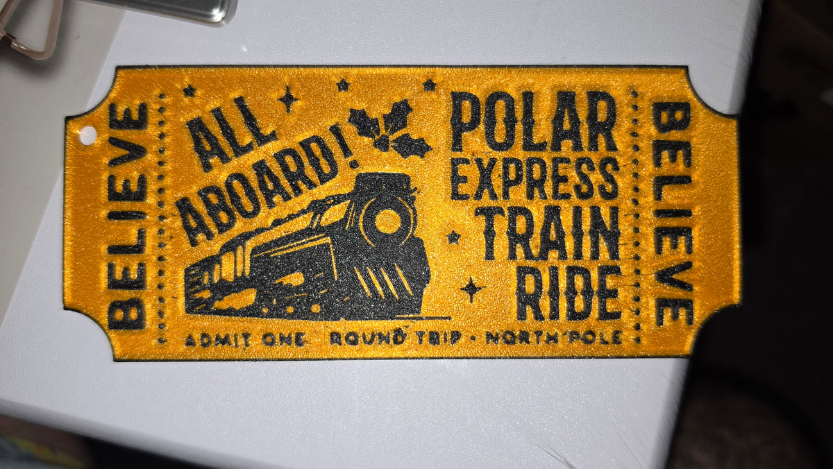 Polar Express Tree Decoration