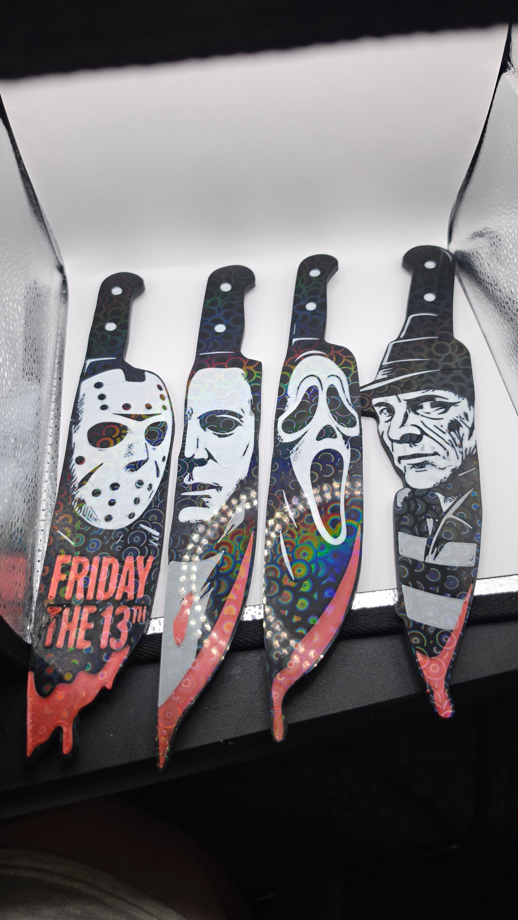 Set of 4 Horror Dagger