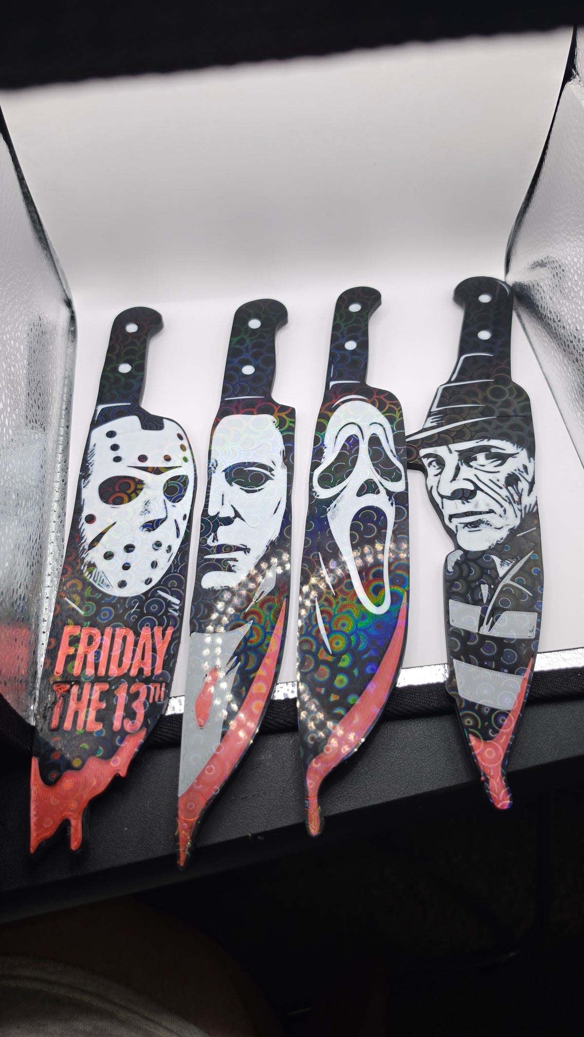 Set of 4 Horror Dagger