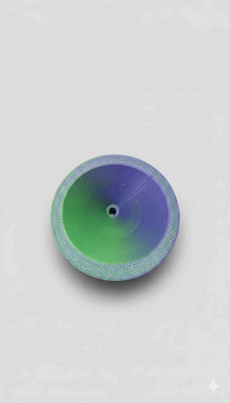 Snowglobe Glitter Funnel