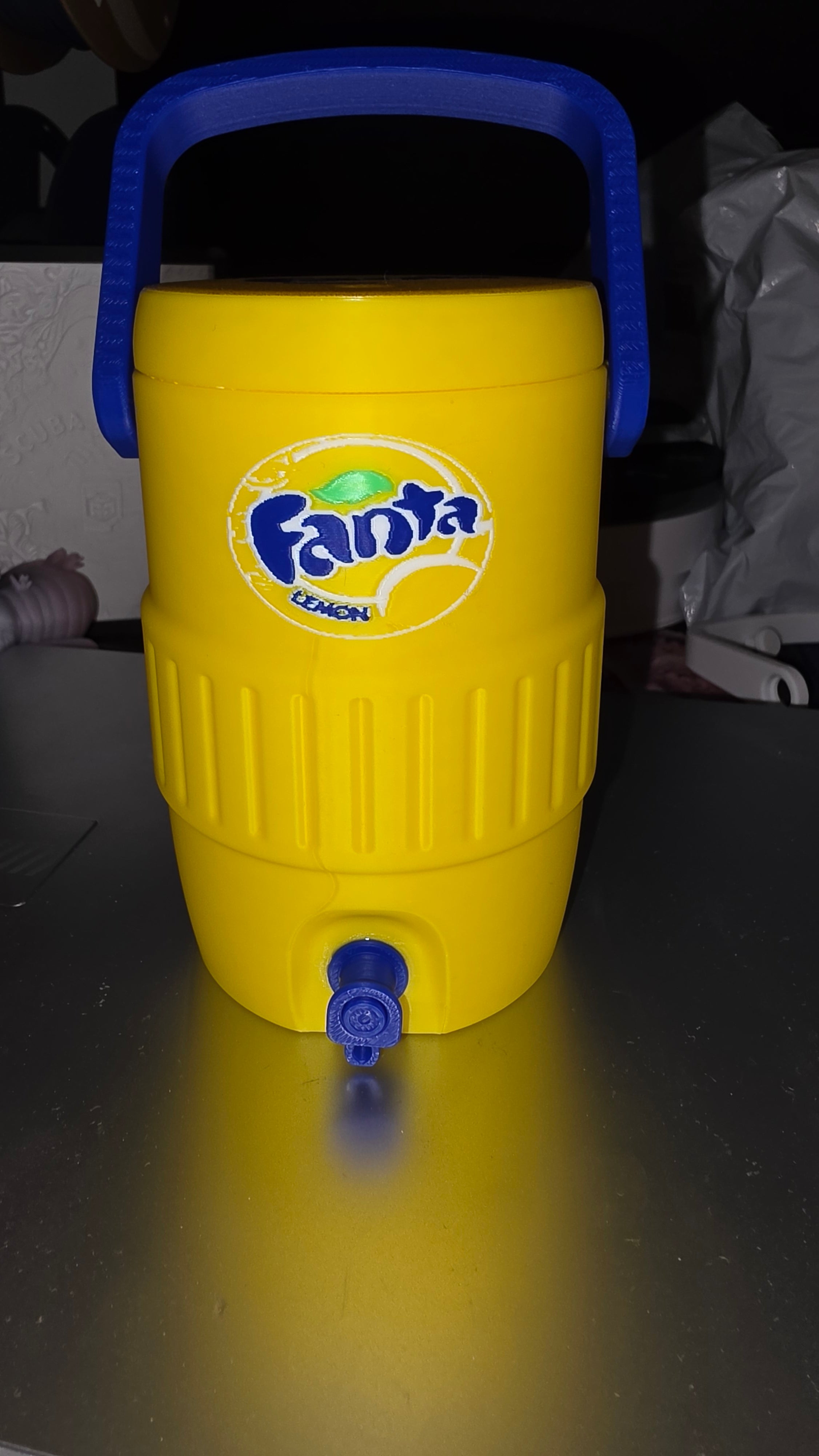 Fanta Lemon Can Holder