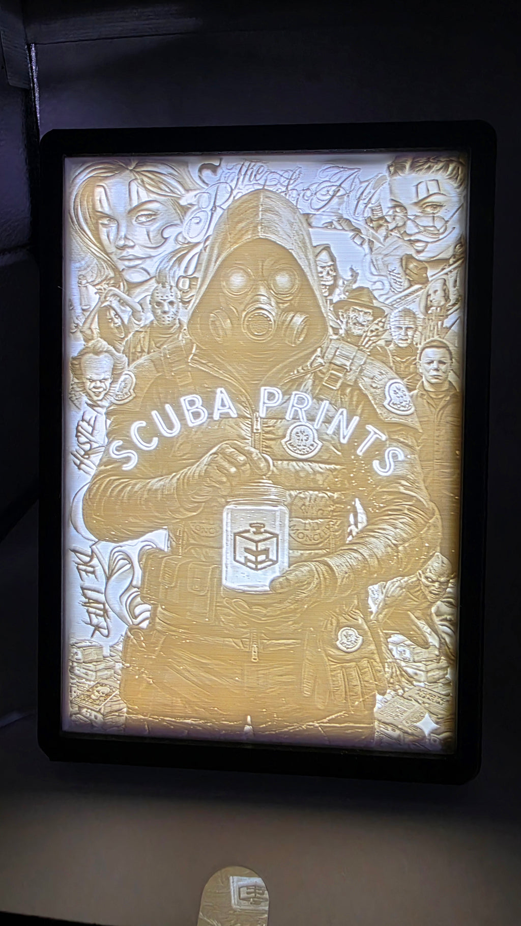 Personalised Lithophane Photo & Frame