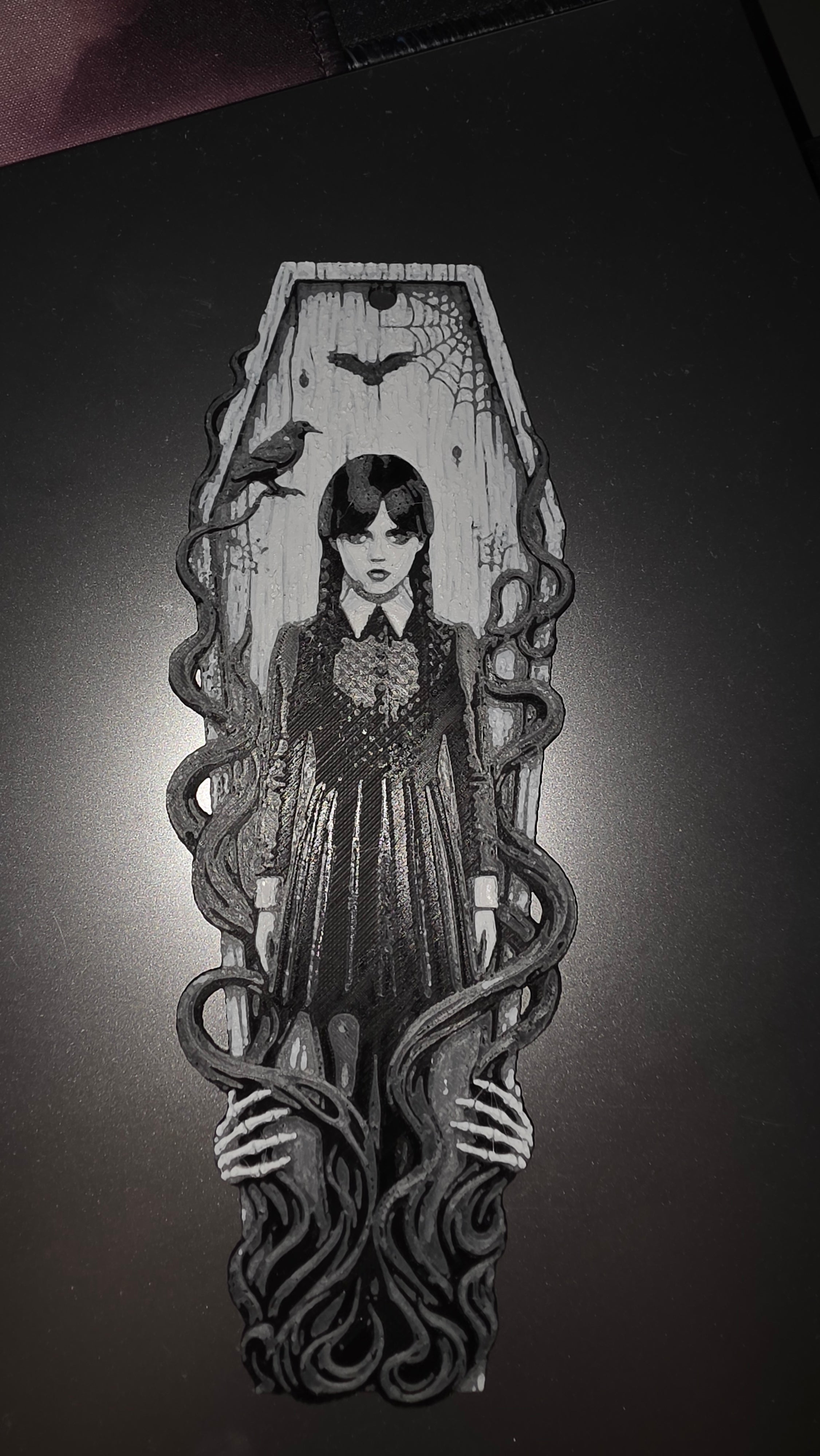 Wednesday bookmark