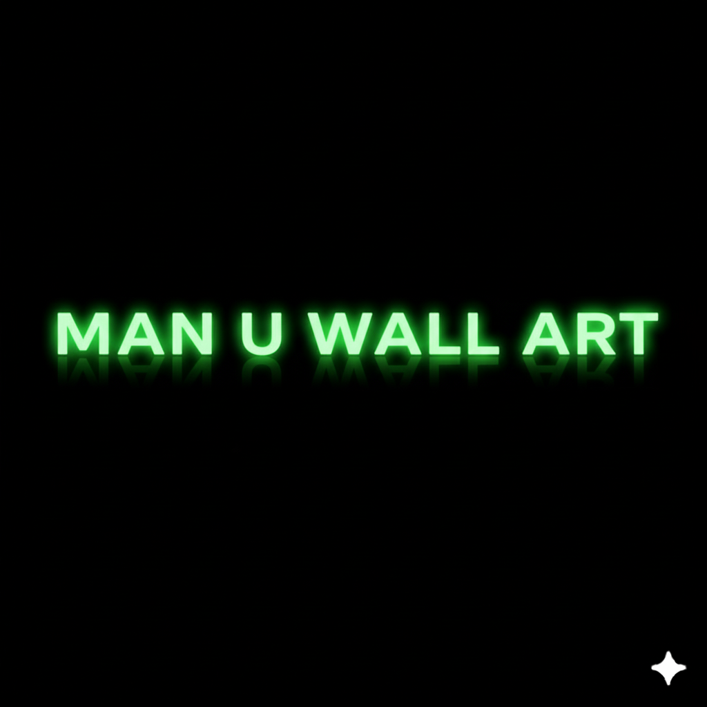 Man U wall art
