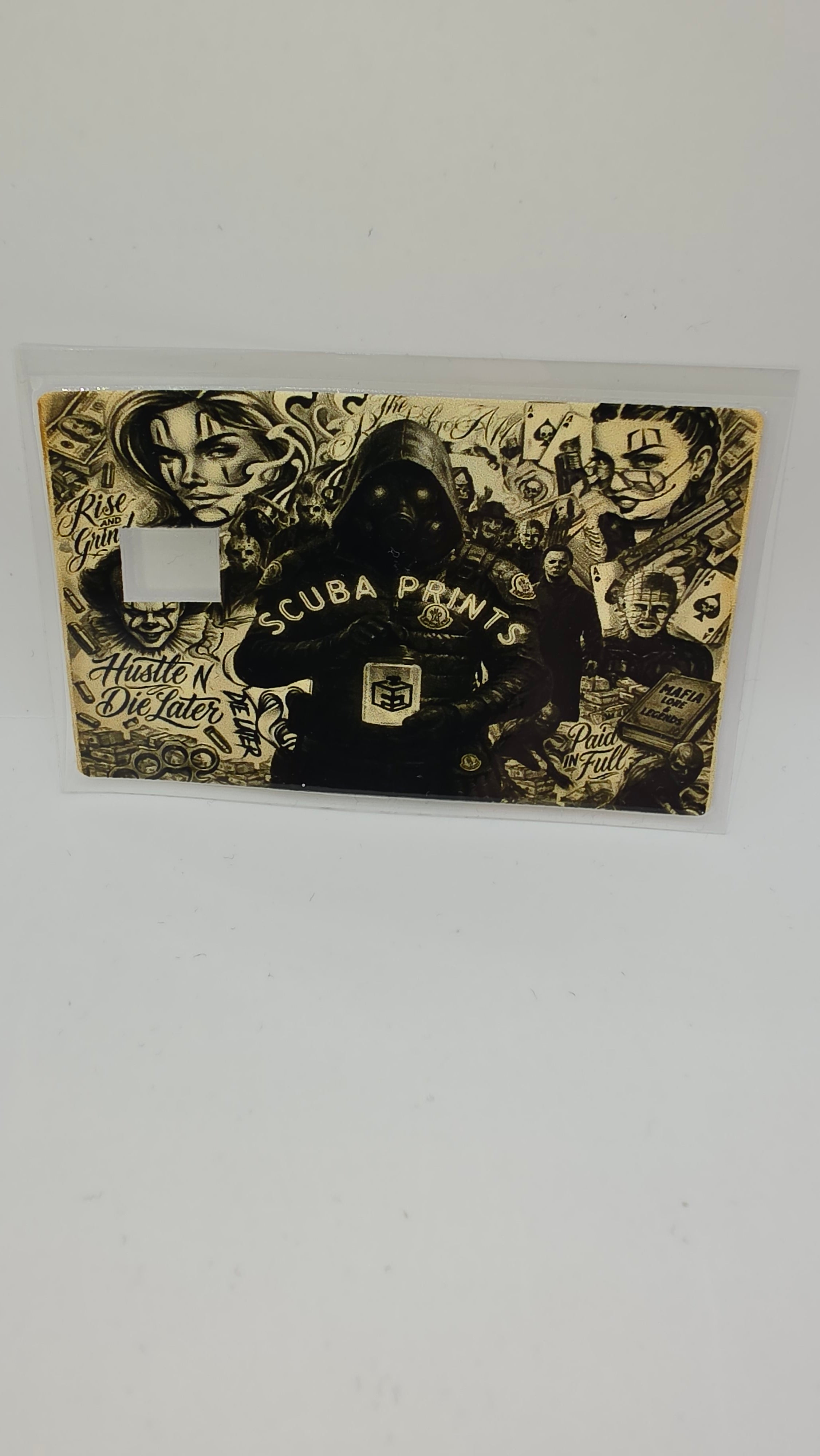 Scuba Card wrap